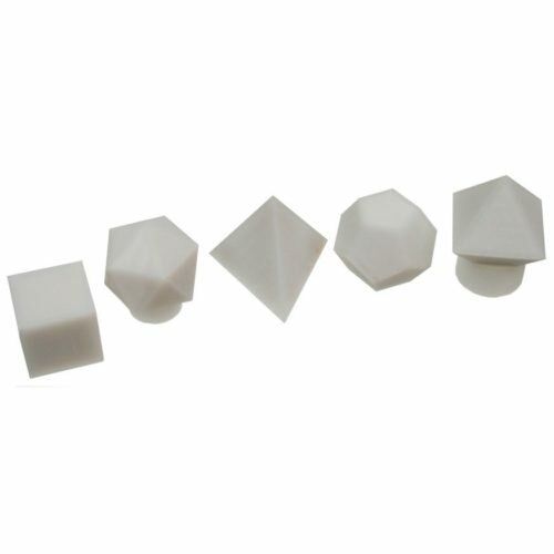 Solides de Platon blancs